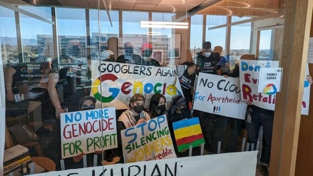 Google Employees Protesting